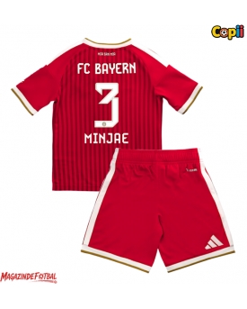 Bayern Munich Kim Min-jae #3 Echipament de Fotbal Replică 2026-27 Copii Acasa (+ Șorturi)